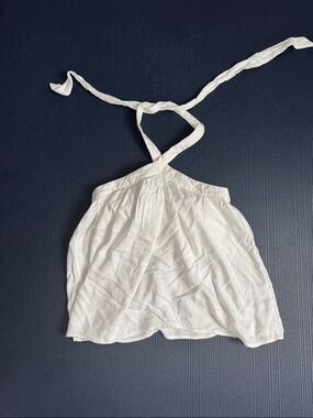 Klassy Network White Halter Neck bra top, Large, EC